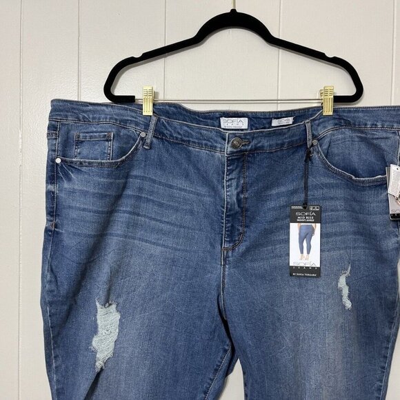 Sofia Vergara Women's Sofia Skinny Ankle Jeans Size 28 NWT - Picture 4 of 12